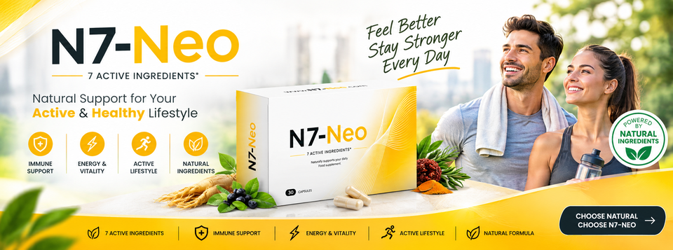 N7-Neo lifestyle banner with product