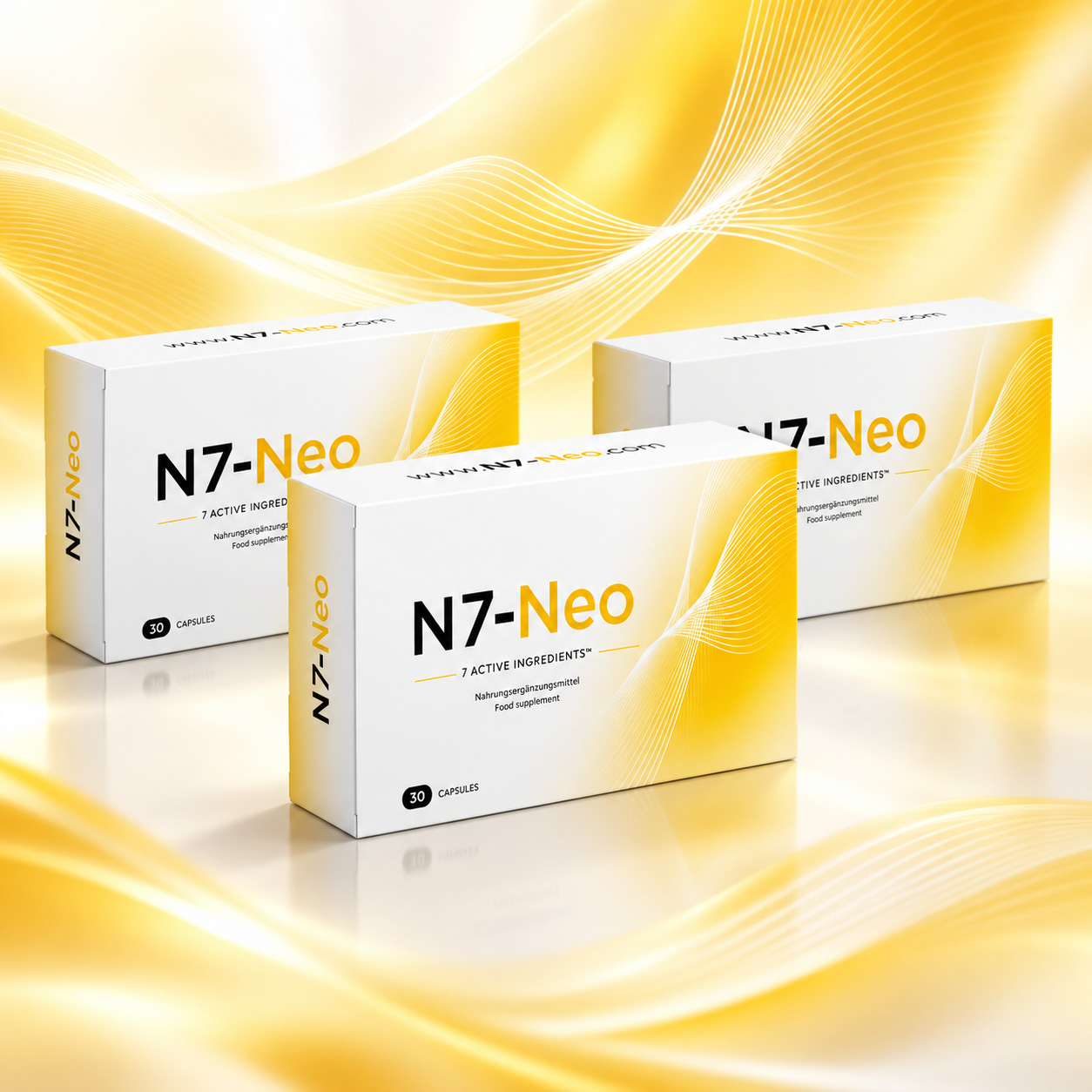 Three N7-Neo product boxes